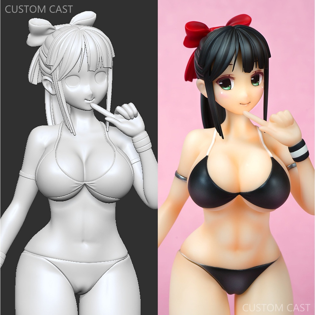 【DL版】美濃部しのぶ #1 ガレージキット(3Dプリンター用データ版) Minobe Shinobu #1 Garage Kit (downloadable version for 3D printer)