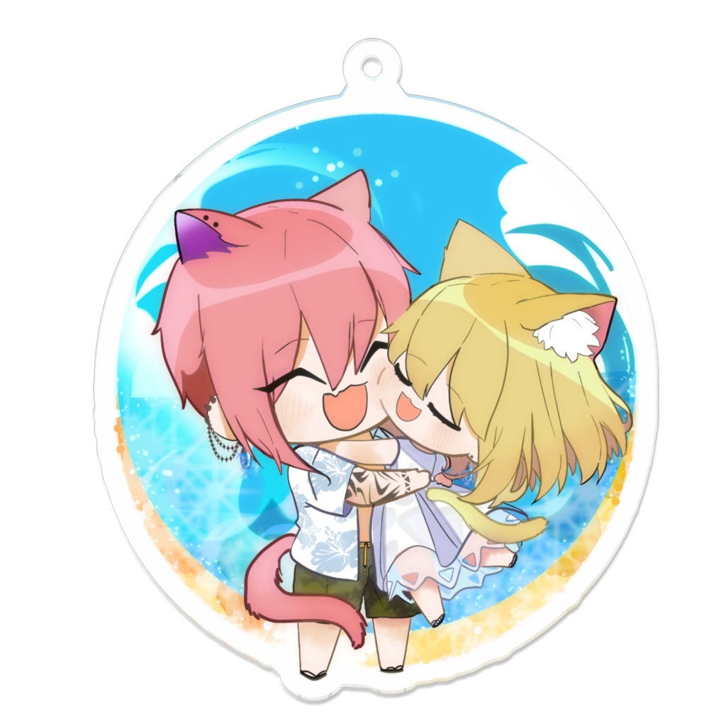 ショコシチ アクリルキーホルダー ［夏］