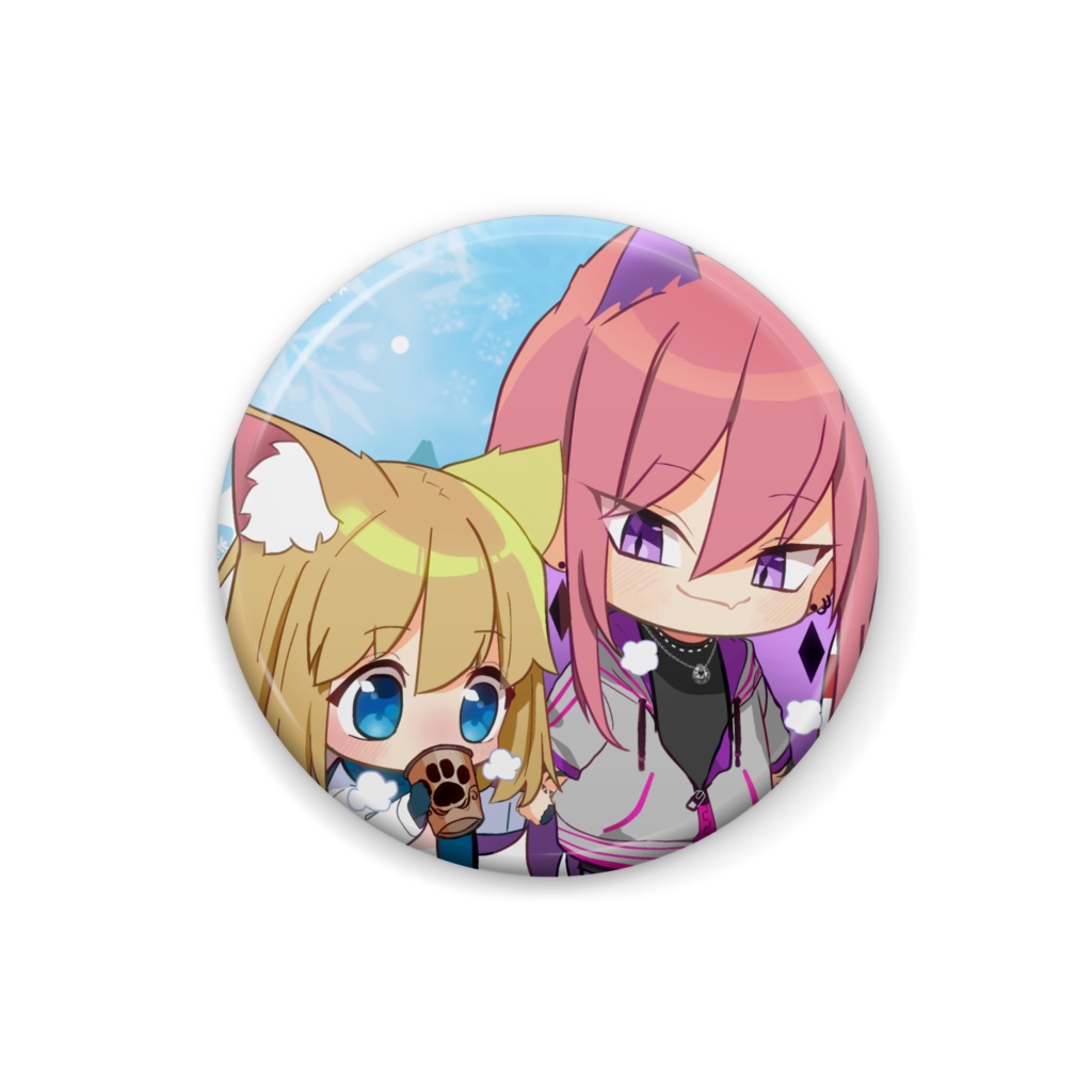 ショコシチ缶バッチ