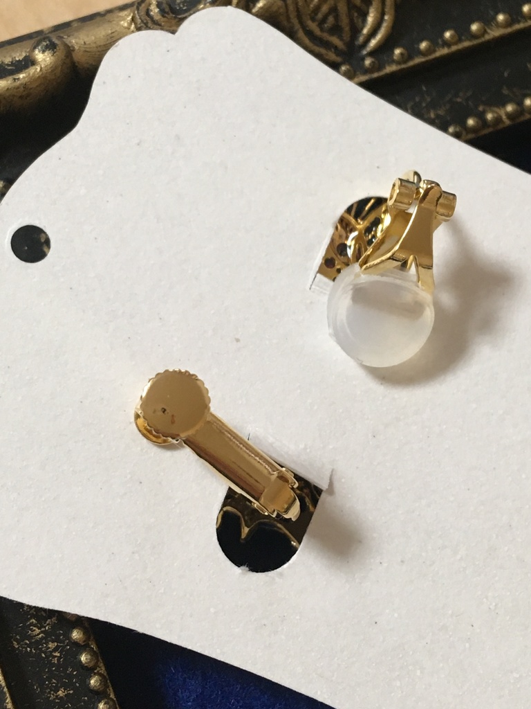 花蒼石のイヤーカフ&イヤリングset