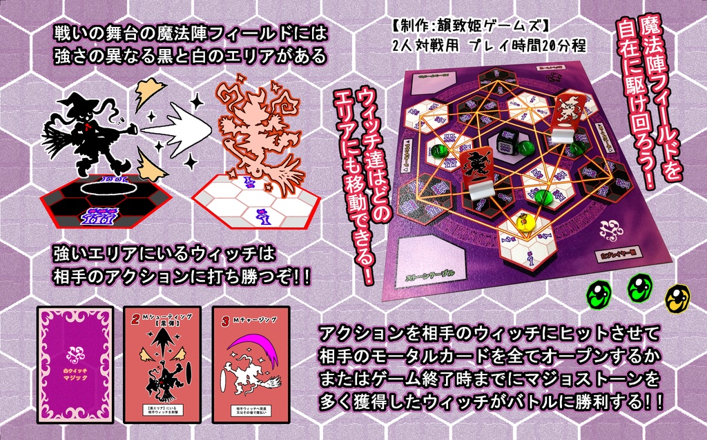 ウィッチキル・基本バトルゲーム