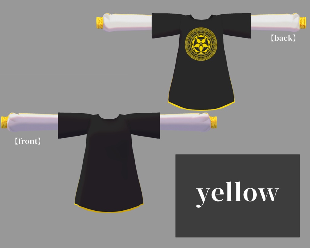 【衣装テクスチャ】レースレイヤードTシャツ追加テクスチャ