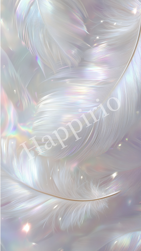 【開運待受】真珠色の開運壁紙 ｜ ラッキーカラー ｜ スマホ壁紙