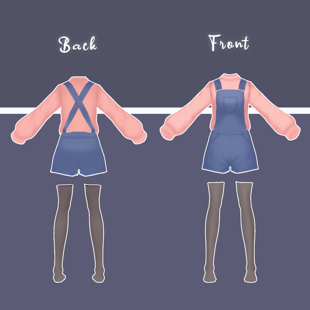 ダンガリー||Shorts Dungaree