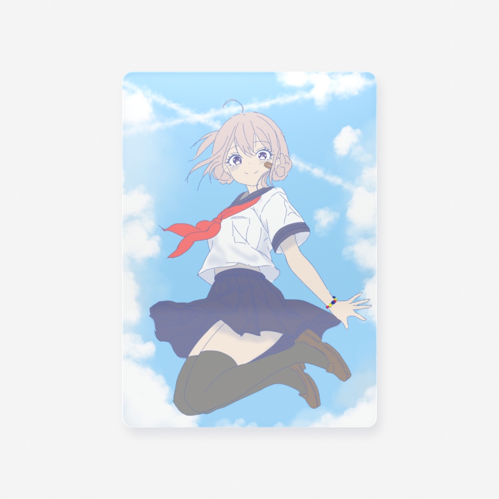 大代真白クリアカード