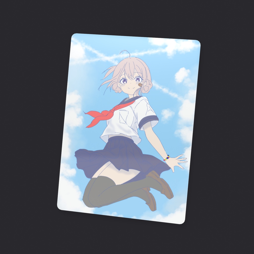 大代真白クリアカード