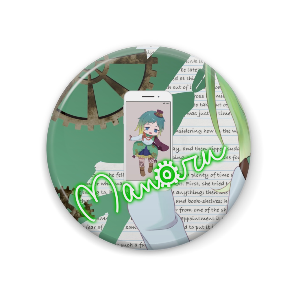 まわるちゃん缶バッチ