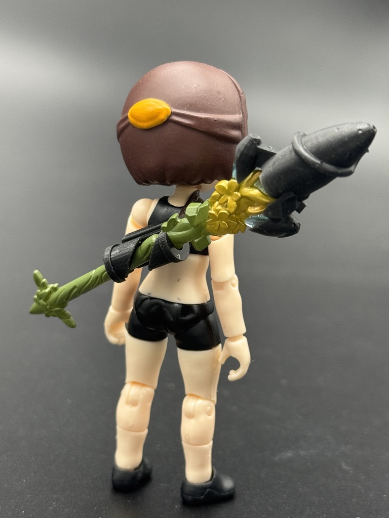 MGQ-120 聖樹の霊槍向け鞘セット&マジカルロッドマウントセット