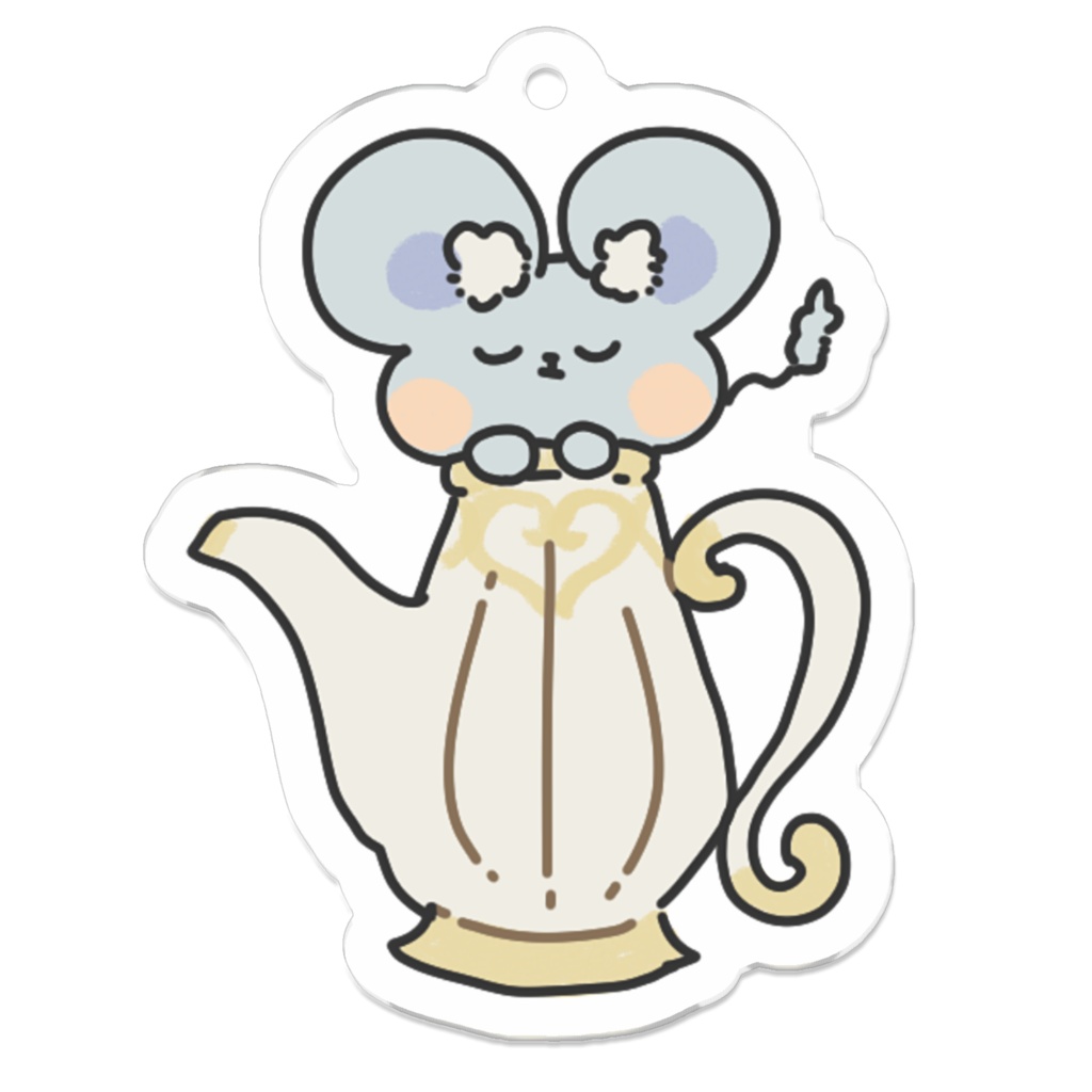 眠りデグミアクリルキーホルダー