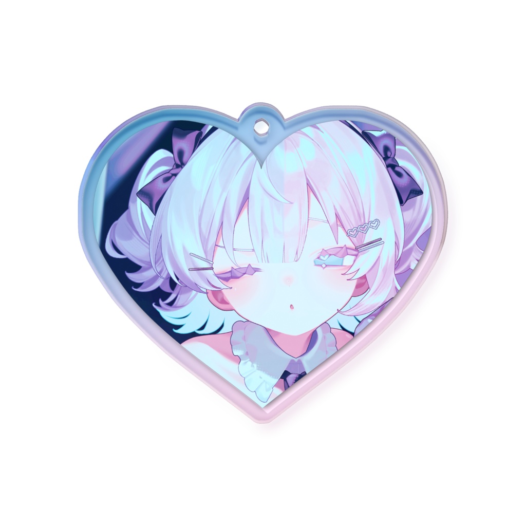 ♥️バニーくん オーロラアクリルキーホルダー