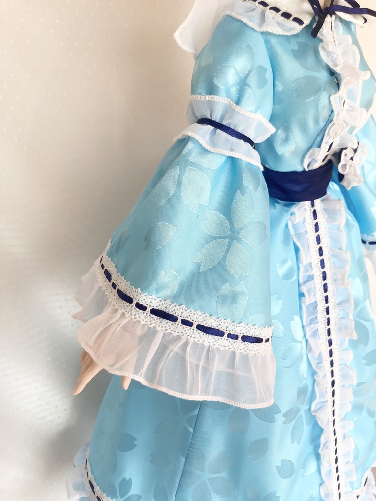 東方project 西行寺幽々子 ドール服 60cmドール
