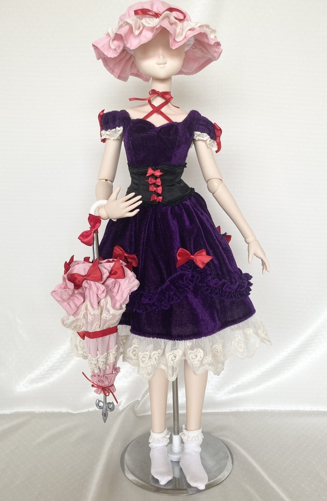 東方project  八雲紫　ドール服　60cmドール