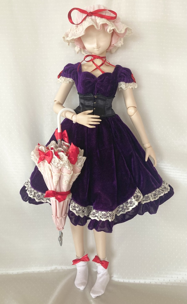 東方project  八雲紫　ドール服　60cmドール