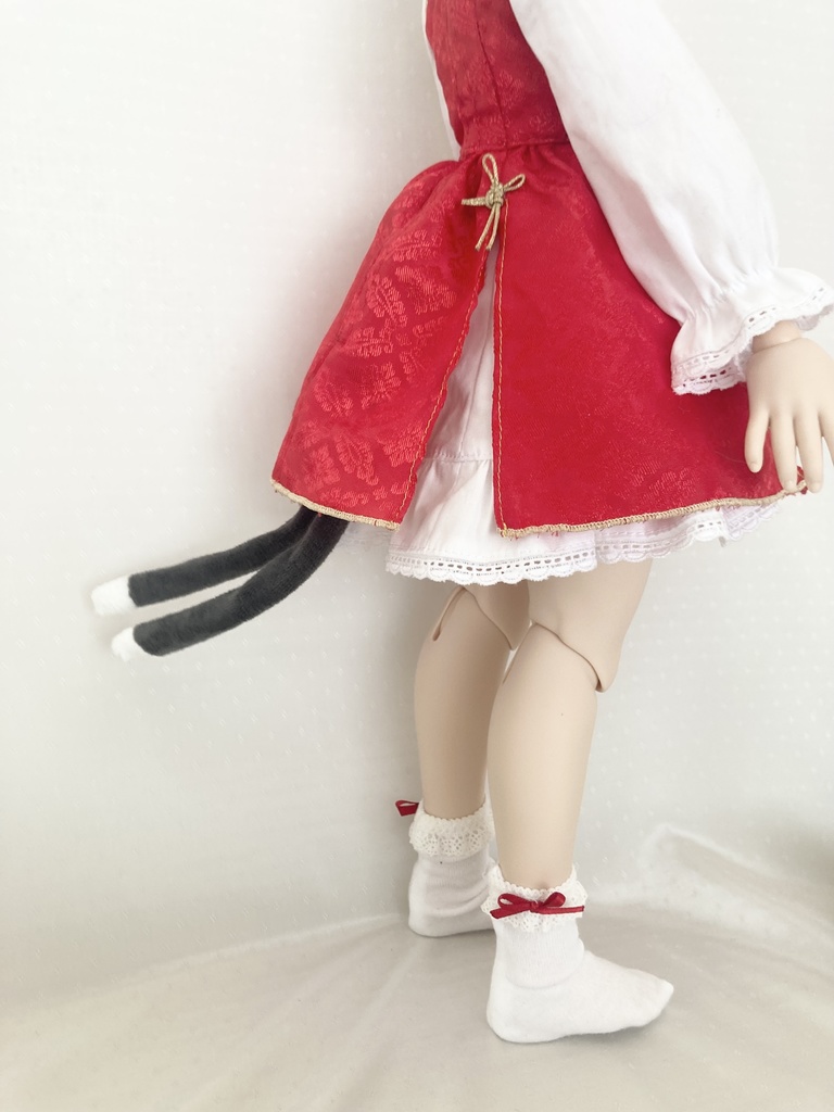 東方project 橙　ドール服