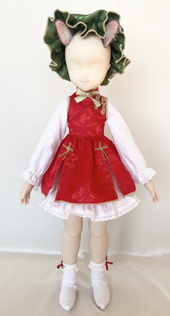 東方project 橙　ドール服