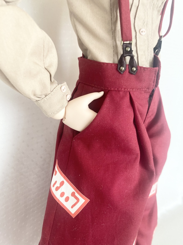 東方project  藤原妹紅　ドール服　60cmドール