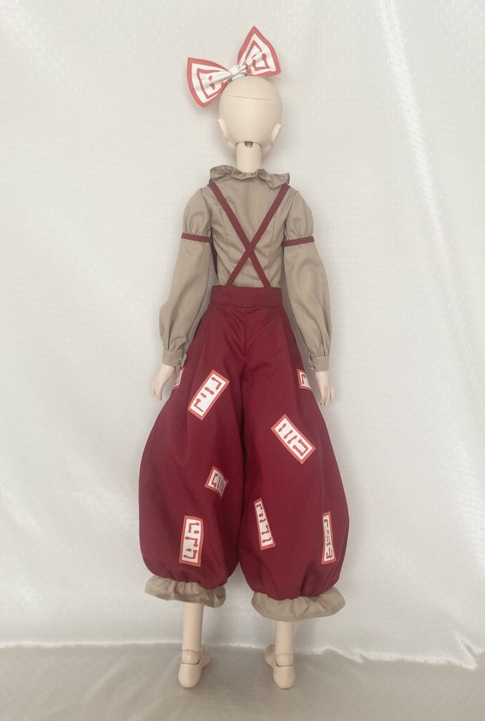 東方project  藤原妹紅　ドール服　60cmドール