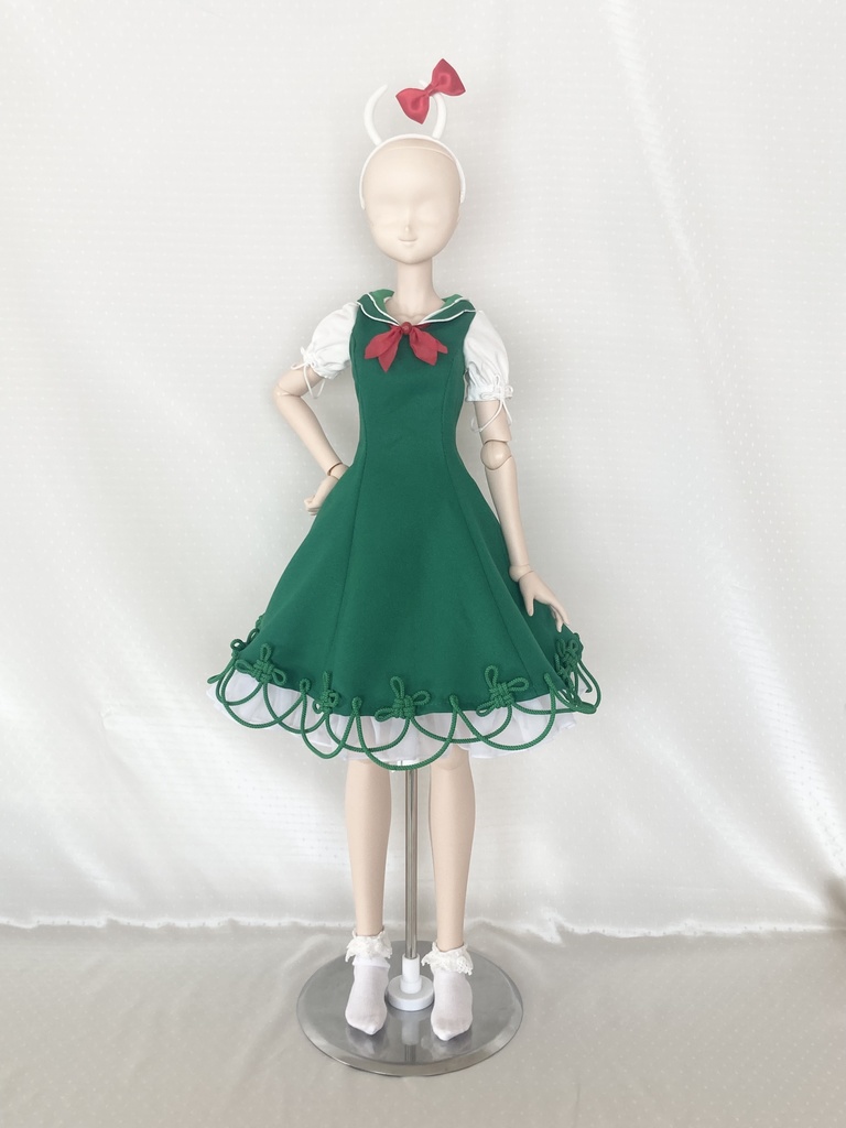東方project 上白沢慧音　ドール服　60cmドール