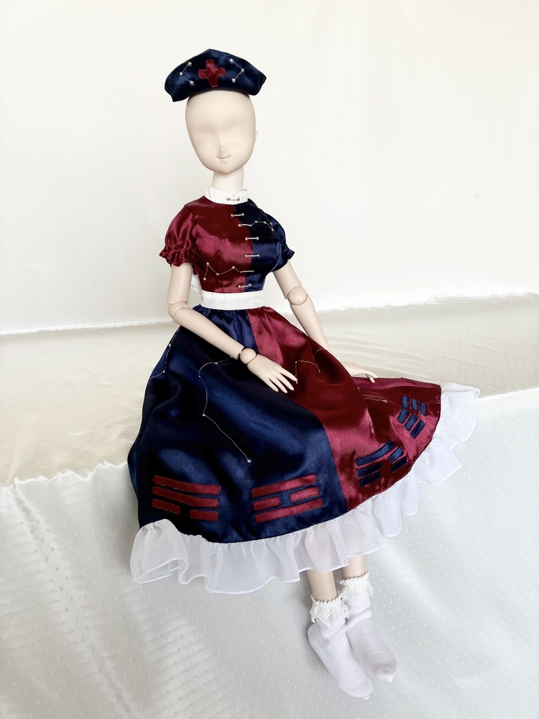 東方project 八意永琳　ドール服　60cmドール
