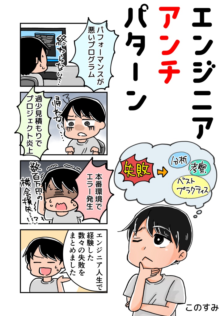 エンジニアアンチパターン 〜失敗に学ぶエンジニアリング〜