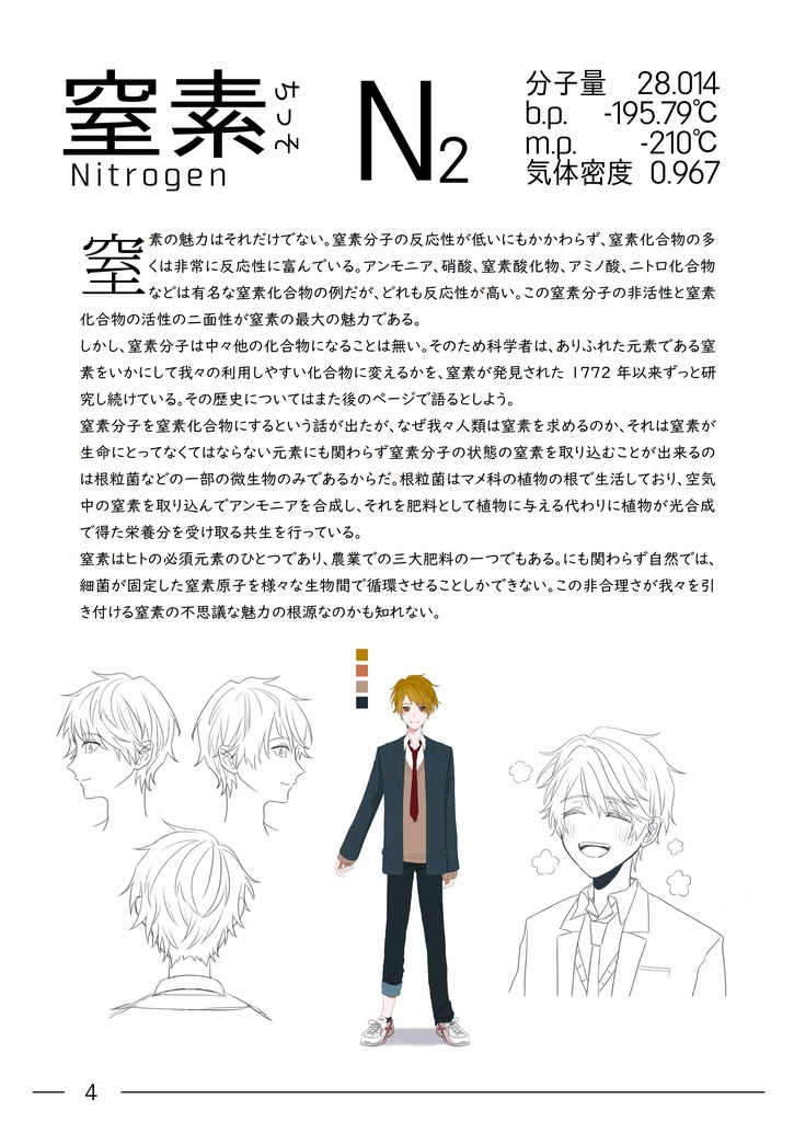窒素受けの科学―イラストで見る窒素の卑猥(えっち)さ―