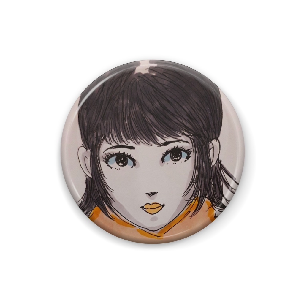 オリジナル女の子缶バッジ
