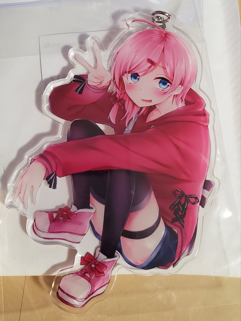 デカkeinaアクリルキーホルダー