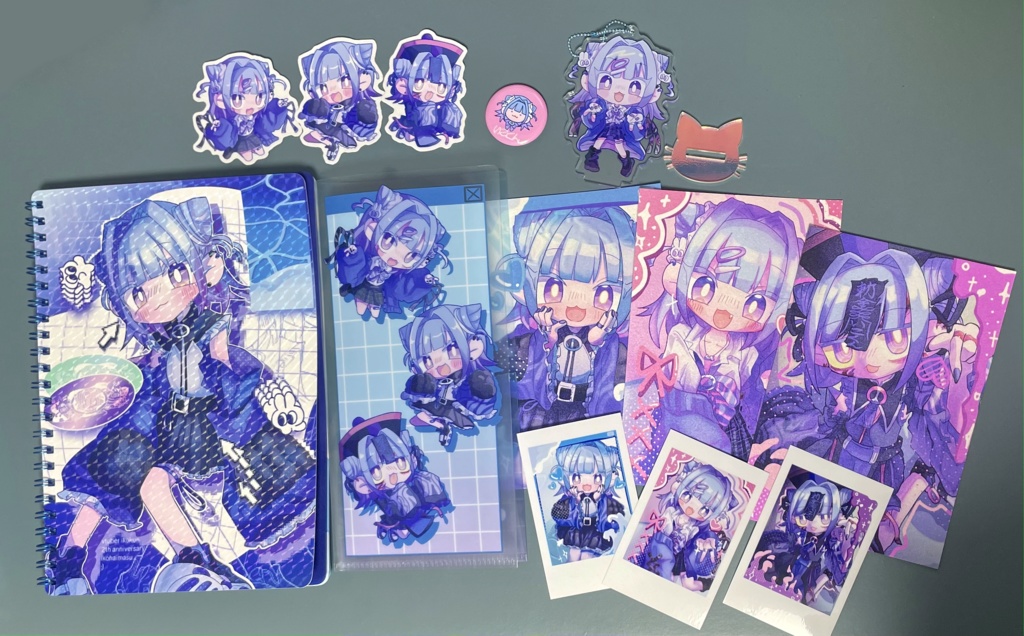 Vtuberいこくん2周年記念グッズセット【10セット限定販売】