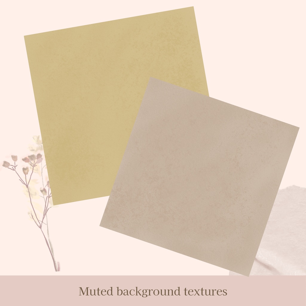 【商用可】くすみ無地テクスチャ (20色セット)