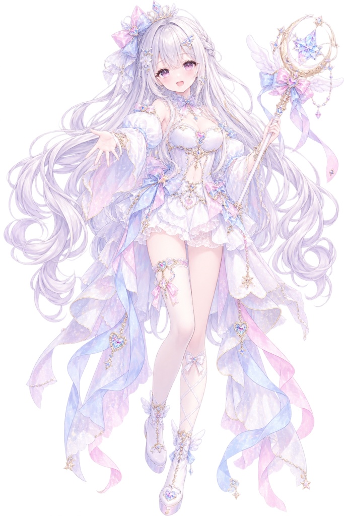 女の子立ち絵【魔法少女】
