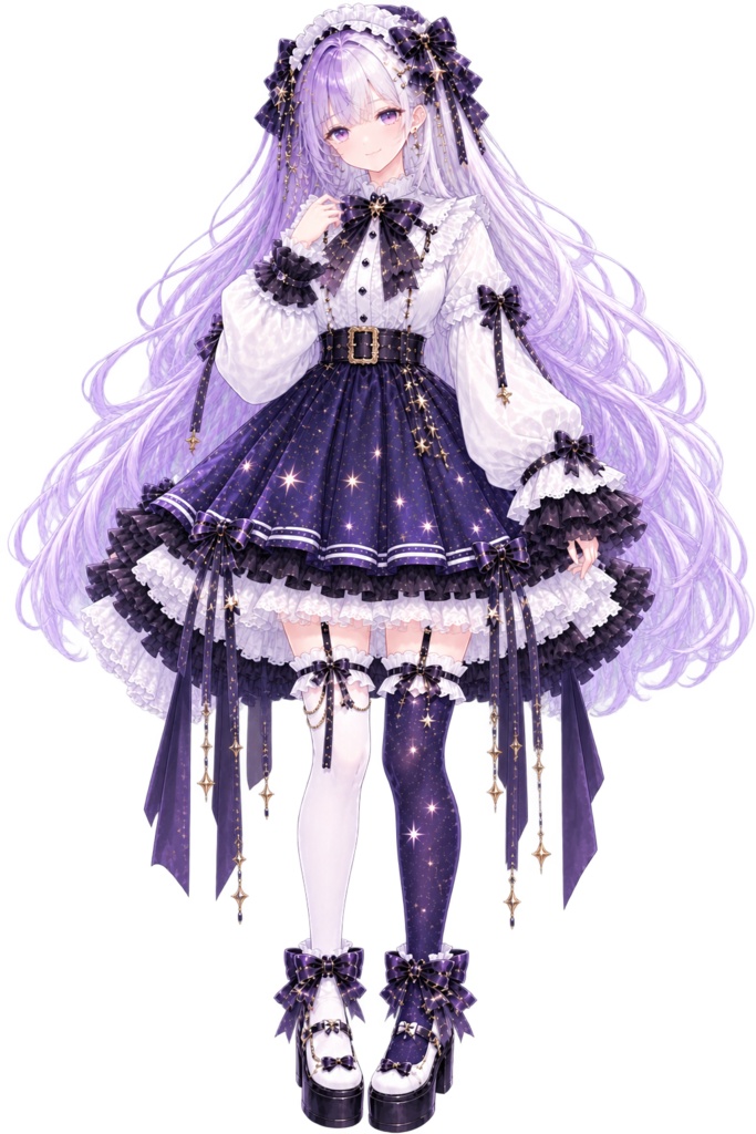女の子立ち絵【星の使い手】