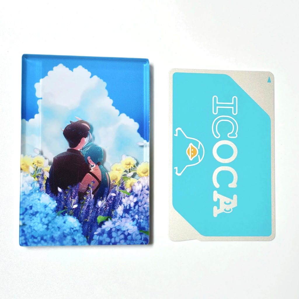 夏の日のひととき アオチリ アクリルブロック