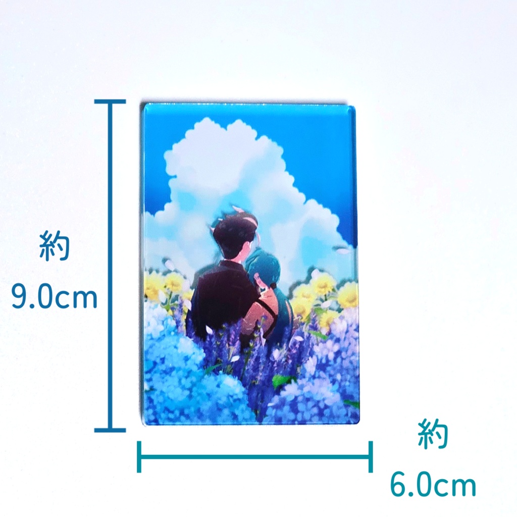 夏の日のひととき アオチリ アクリルブロック