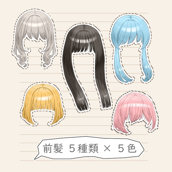 【VTS/nizimaLIVE】カスタマイズ特化 汎用Live2Dモデル メイド服