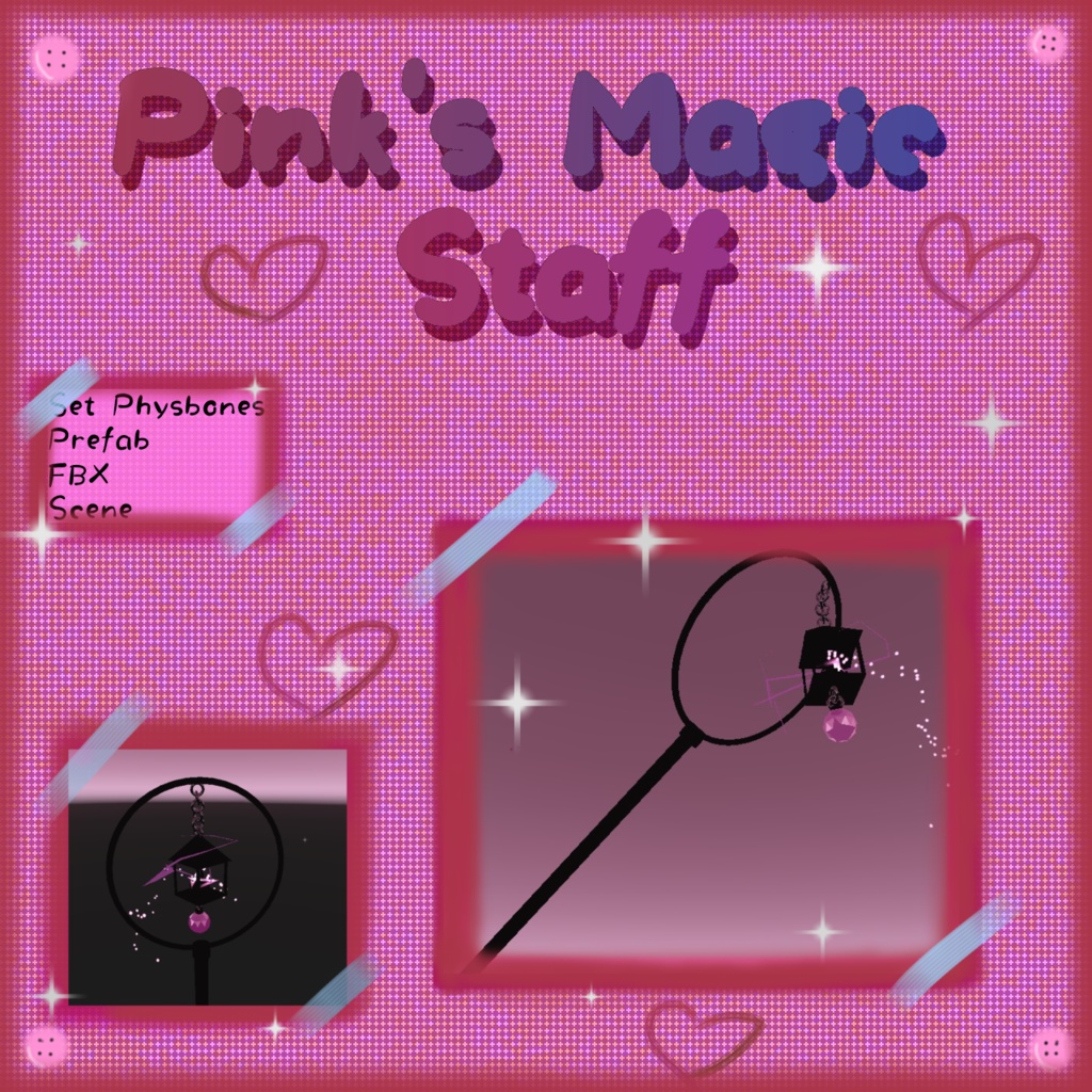 Pink's Magic Staff
