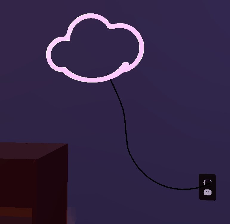 Neon Cloud Light