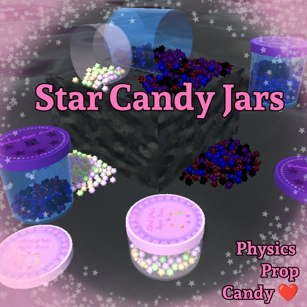 Star Candy Jars
