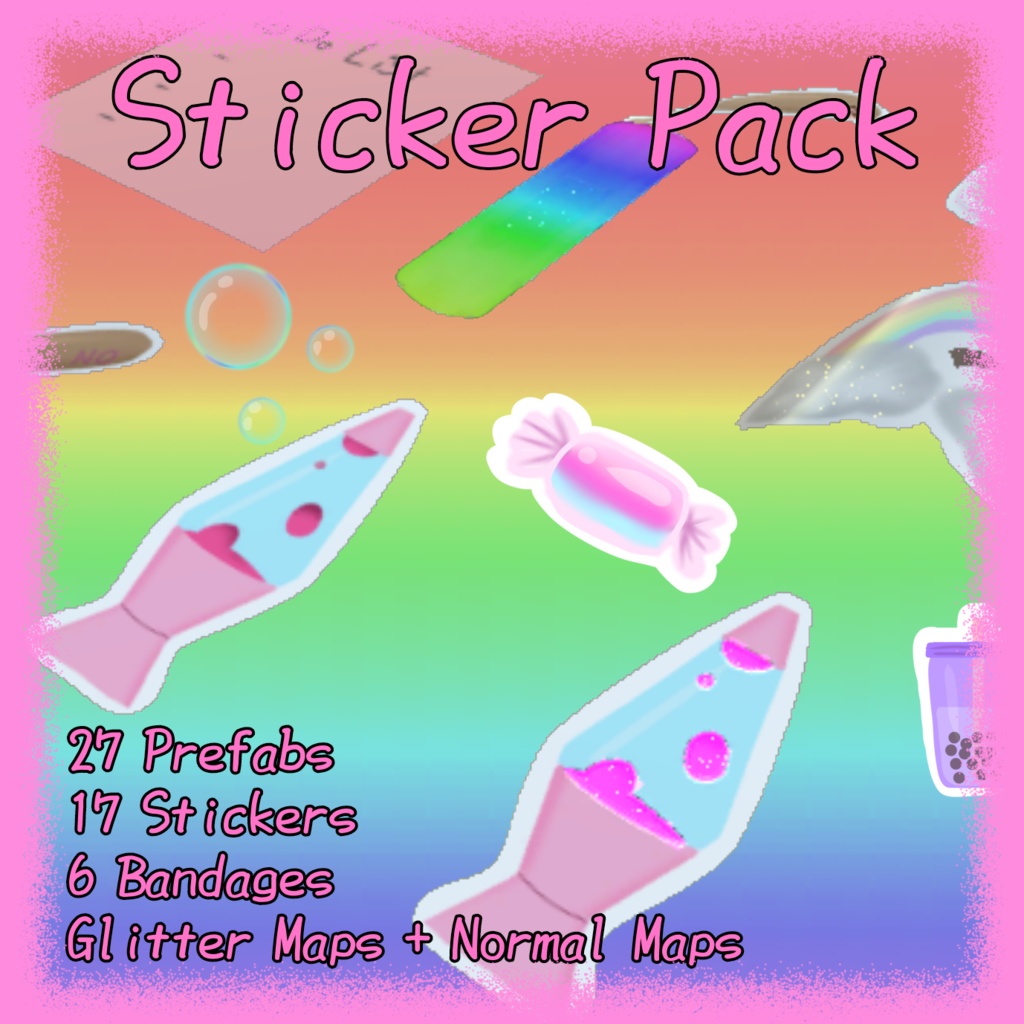 3D Sticker Pack