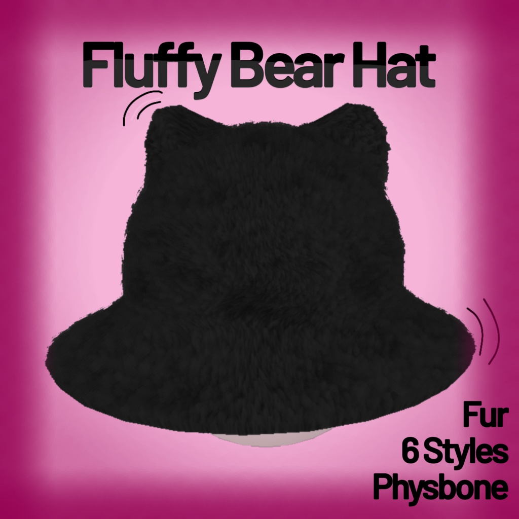 Fluffy Bear Hats