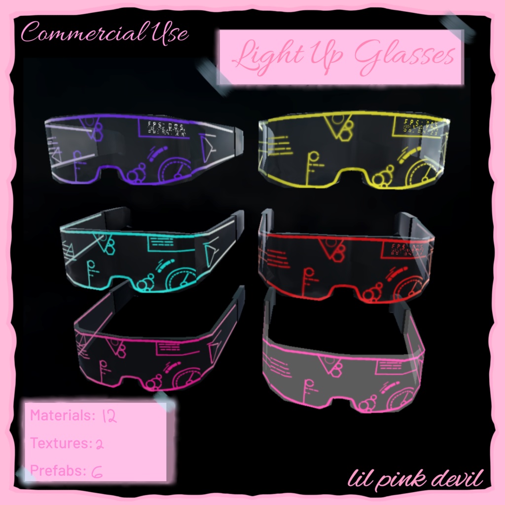 Light Up Glasses