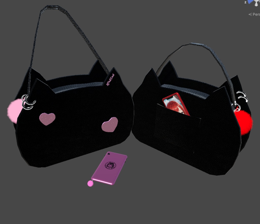 Kitty Purse Set
