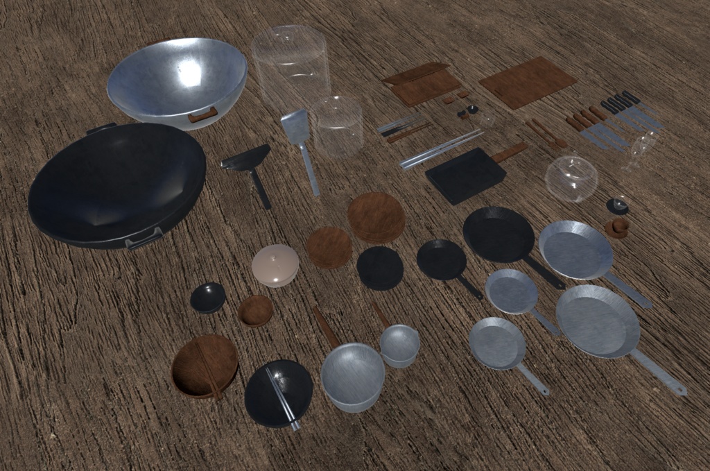 Kitchen Props Set
