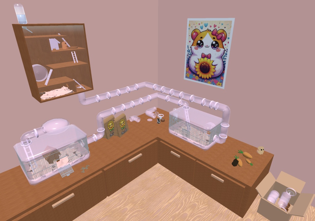 Hamster Pack & World Prefab