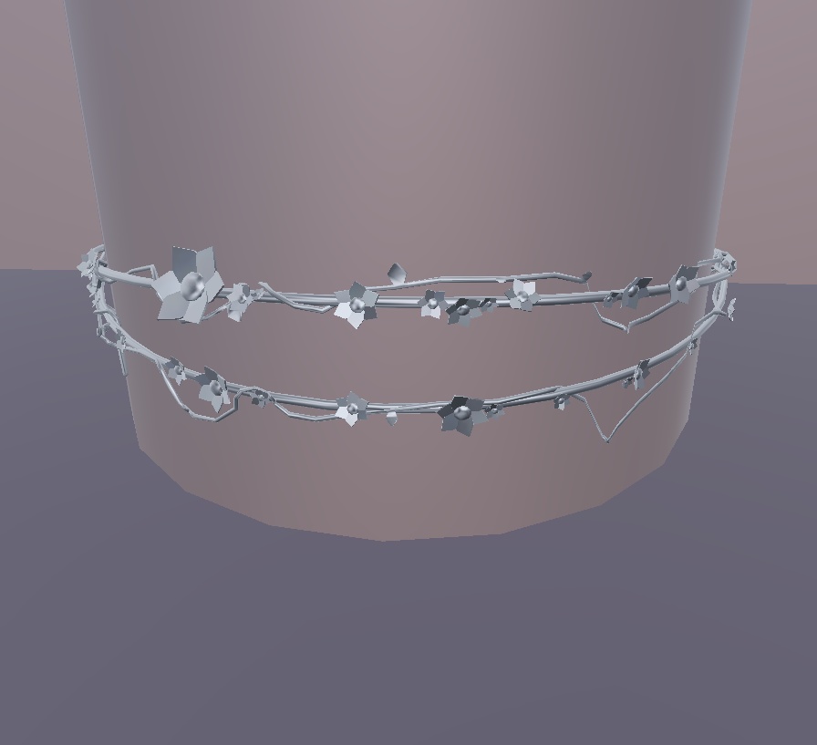 Flower Vines Bracelet / Halo