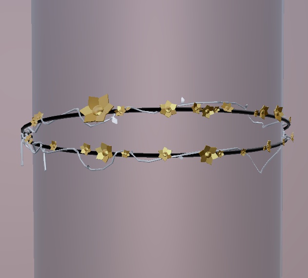 Flower Vines Bracelet / Halo