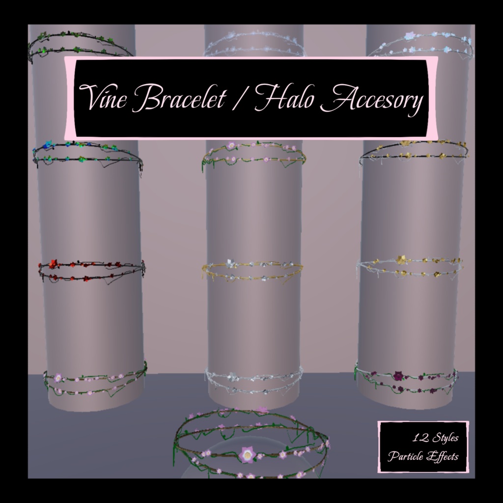 Flower Vines Bracelet / Halo 