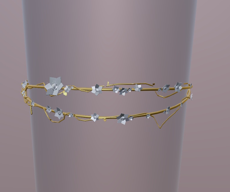 Flower Vines Bracelet / Halo