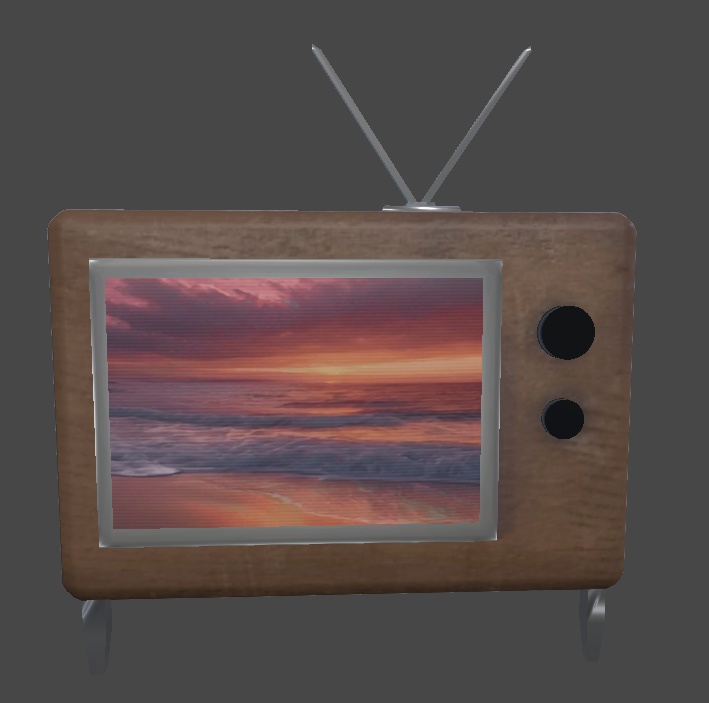 TV Prop Set