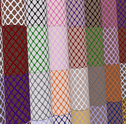 108 Repeatable Fishnet Textures