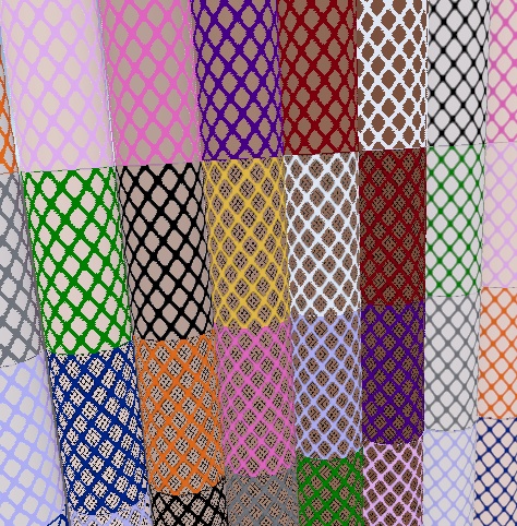 108 Repeatable Fishnet Textures